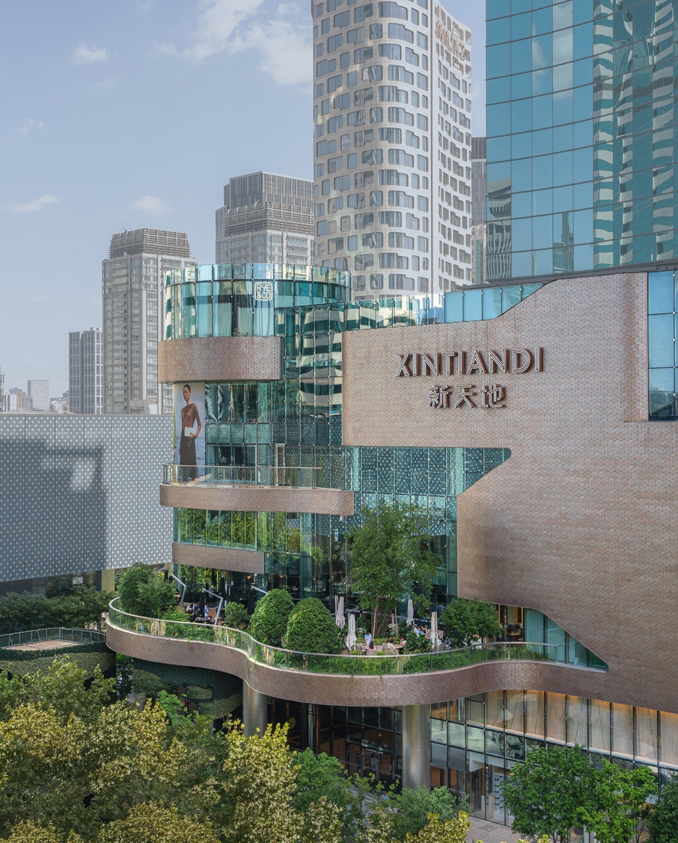 shanghai shui on xintiandi plaza by unstudio