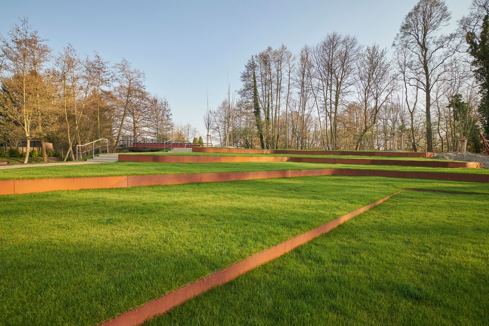 friedrich ebert park and bleichwall park by sinai