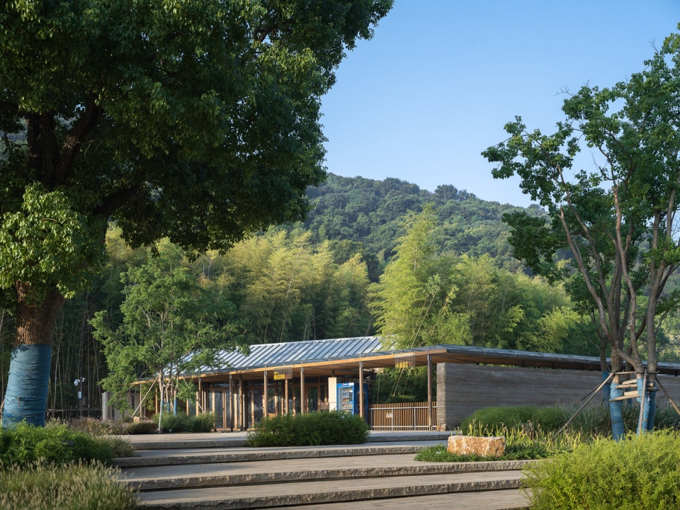 tourist service station of tangshan ape man cave by ata aeseu