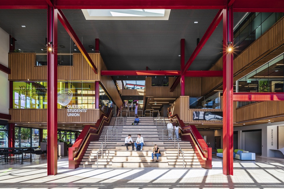 One Elmwood Center of Queen s University Belfast by Hawkins Brown RPP Architects