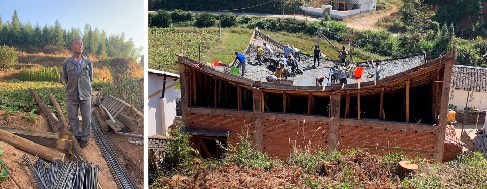 a rural art studio by jumping house lab