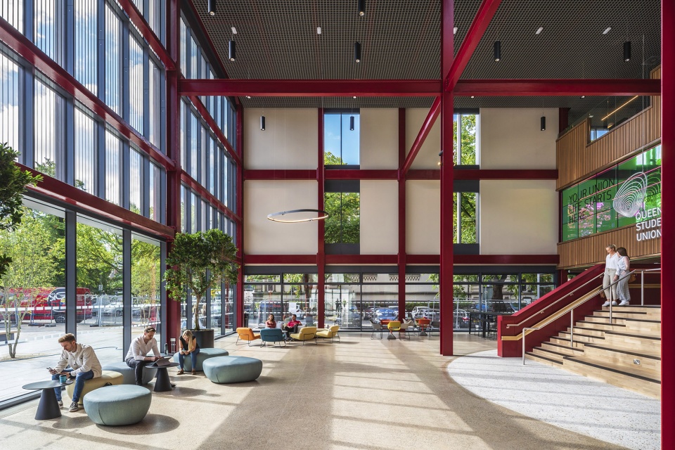 One Elmwood Center of Queen s University Belfast by Hawkins Brown RPP Architects