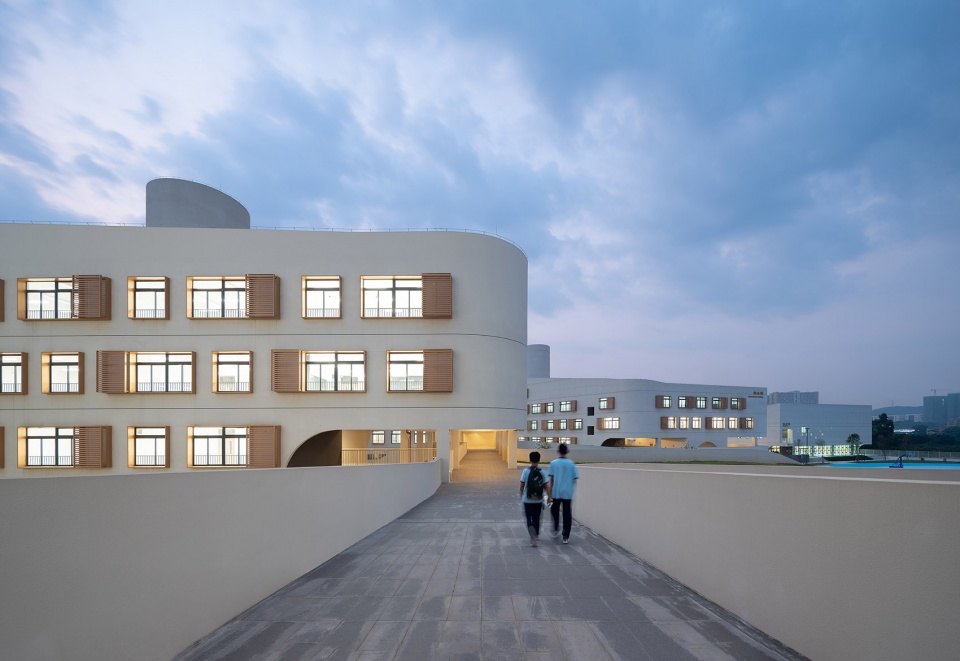huiyang no 7 secondary school and affiliated primary school by multiarch