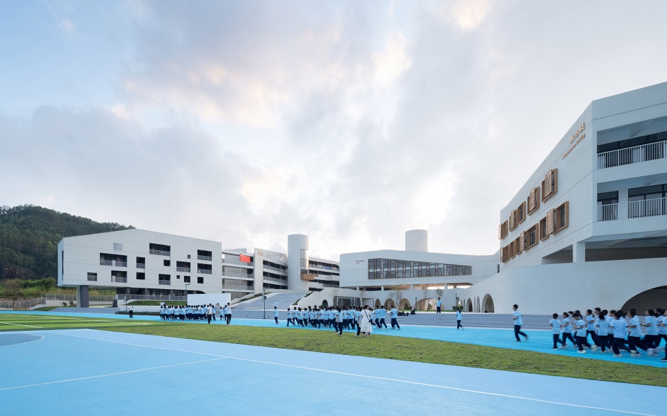 huiyang no 7 secondary school and affiliated primary school by multiarch