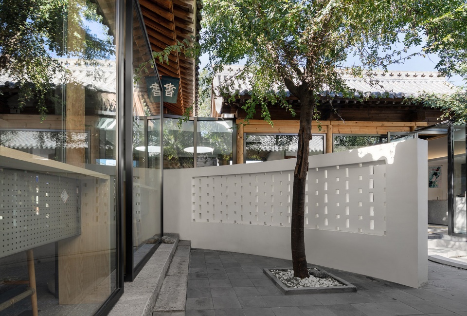 malun tea court shanxi china by ma xiaolong design studio