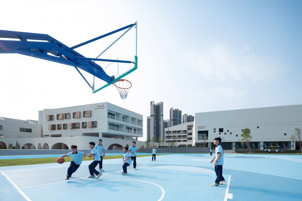 huiyang no 7 secondary school and affiliated primary school by multiarch