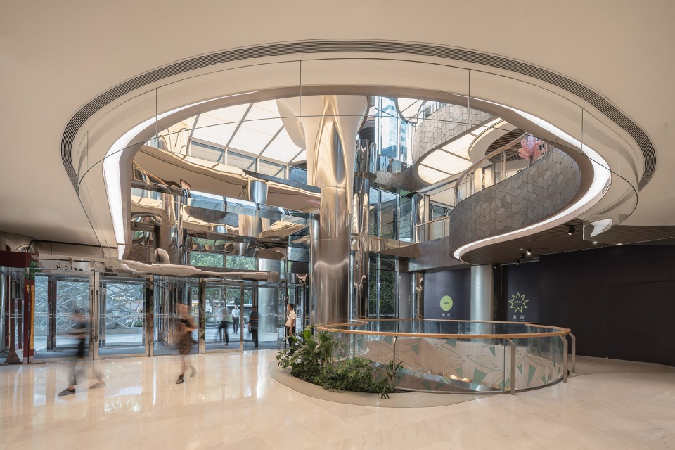 shanghai shui on xintiandi plaza by unstudio