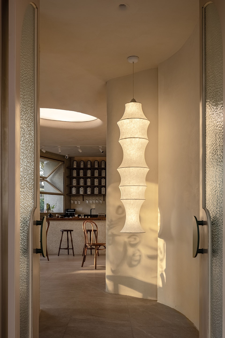 qiu ti tea shop by mix design
