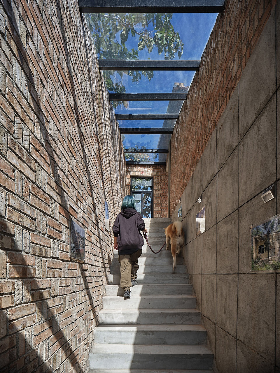 Glass Brick Dwelling in Bayi Village Weinan
