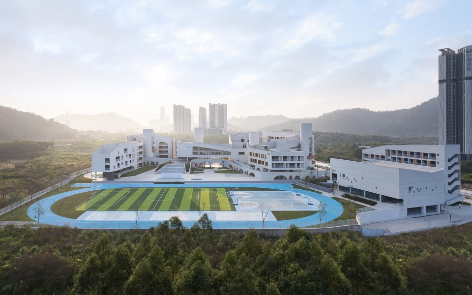 huiyang no 7 secondary school and affiliated primary school by multiarch