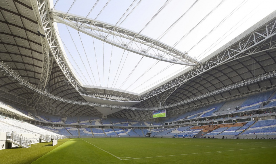 al janoub stadium in al wakrah by zaha hadid architects