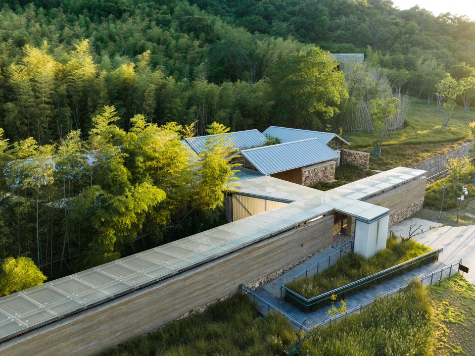 tourist service station of tangshan ape man cave by ata aeseu