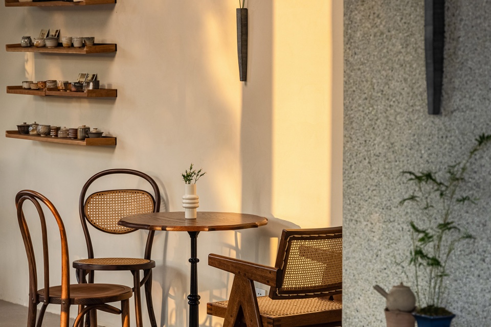 qiu ti tea shop by mix design