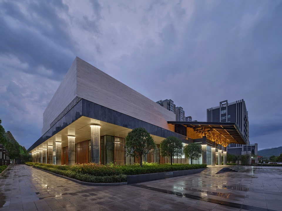 three in one construction project of song county by wh studio