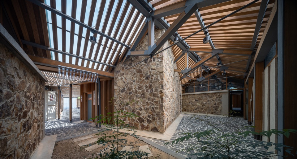 tourist service station of tangshan ape man cave by ata aeseu