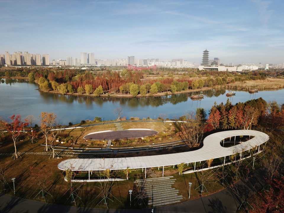 the east bank waterfront space transformation of canal sanwan scenic spot by ged design