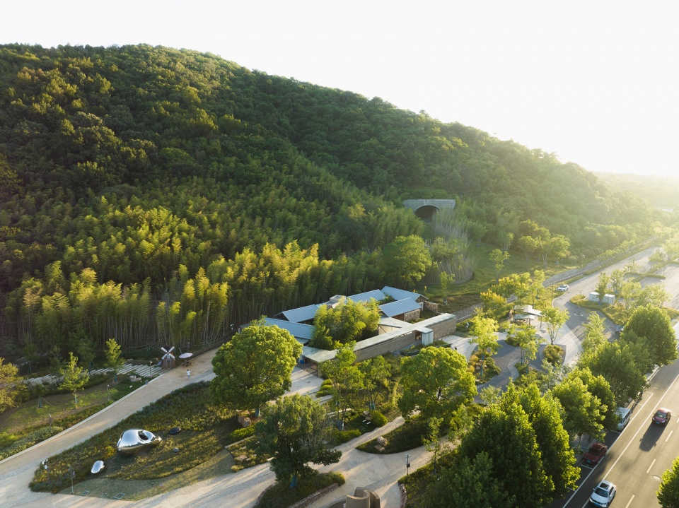 tourist service station of tangshan ape man cave by ata aeseu