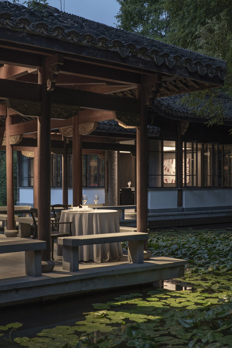 yuhuwan restaurant by slow coral design