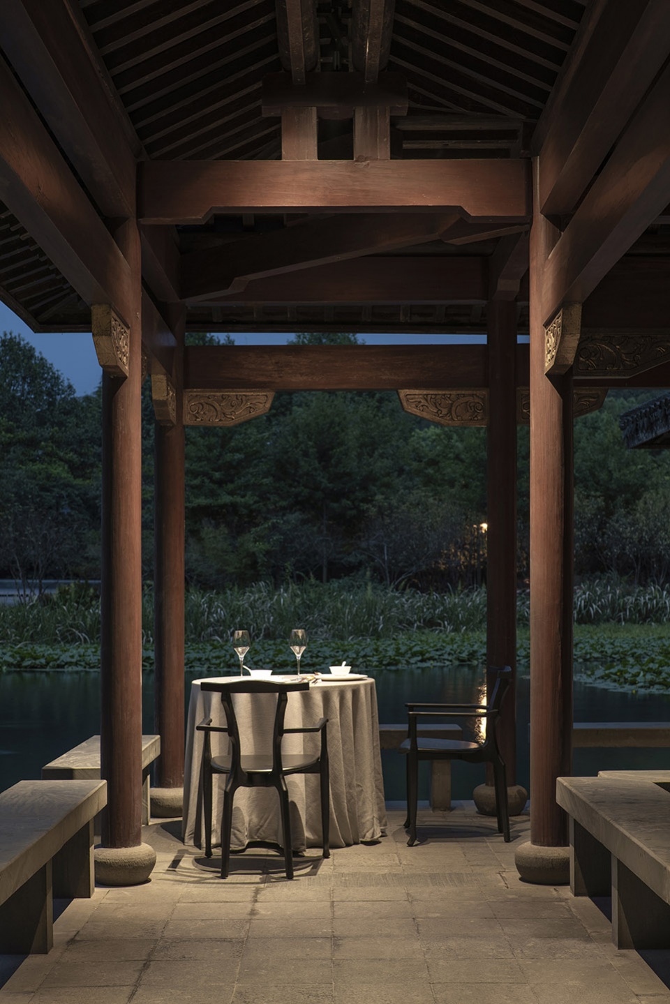 yuhuwan restaurant by slow coral design