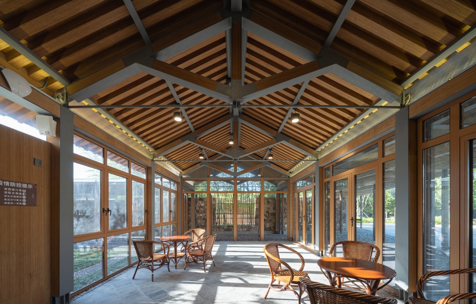 tourist service station of tangshan ape man cave by ata aeseu