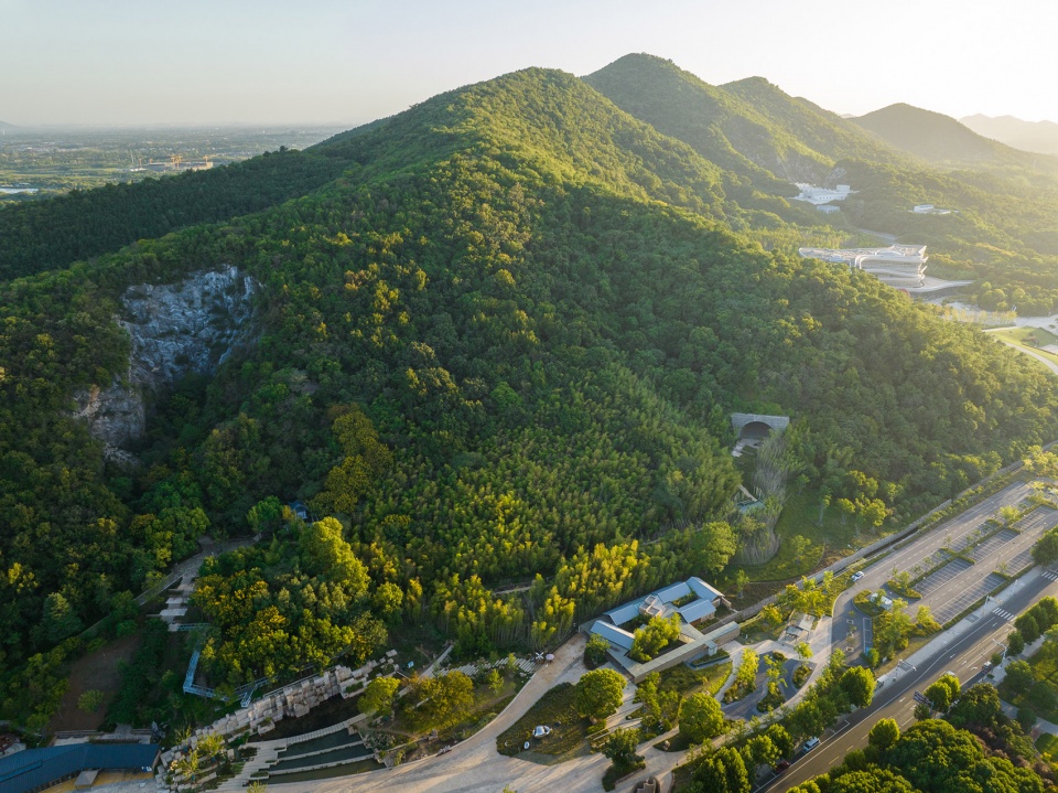 tourist service station of tangshan ape man cave by ata aeseu
