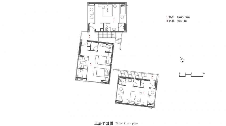 qingli home stay by hei architectural design studio