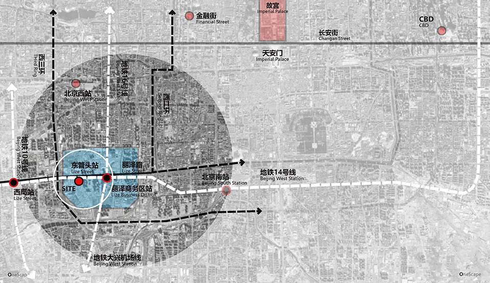 Beijing Lize Peace and Happiness Center China by OneScape