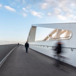 The new Theunis Bridge by architectural studio ZJA