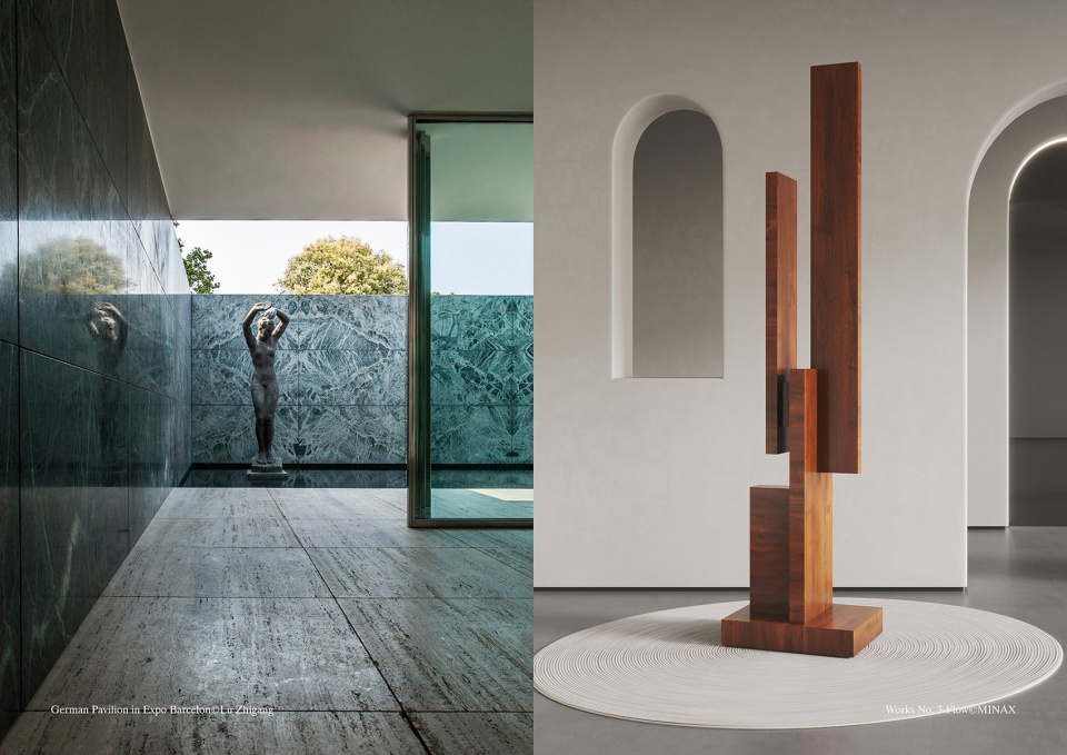 light of architecture lamps by minax architects