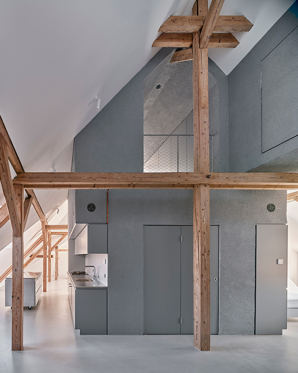attic reconstruction in gliwice by dyrda fikus architekci