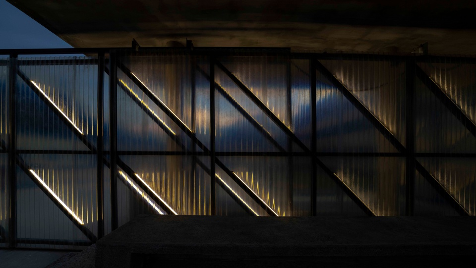 entrance design of rural training center in niujiaochong village by fu yingbin studio
