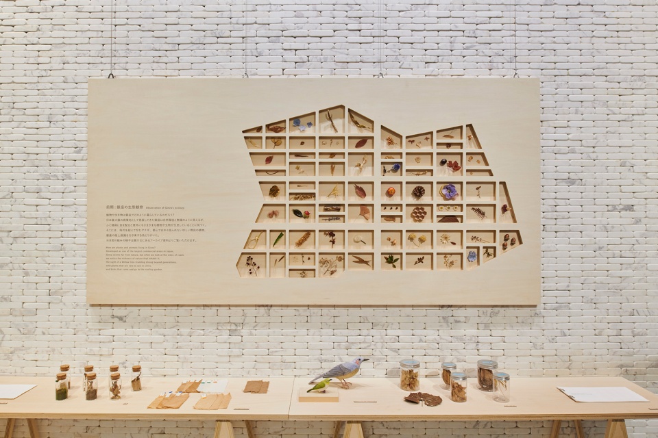 ginza ecological map by hakuten corporation