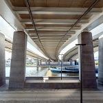 The new Theunis Bridge by architectural studio ZJA