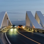 The new Theunis Bridge by architectural studio ZJA