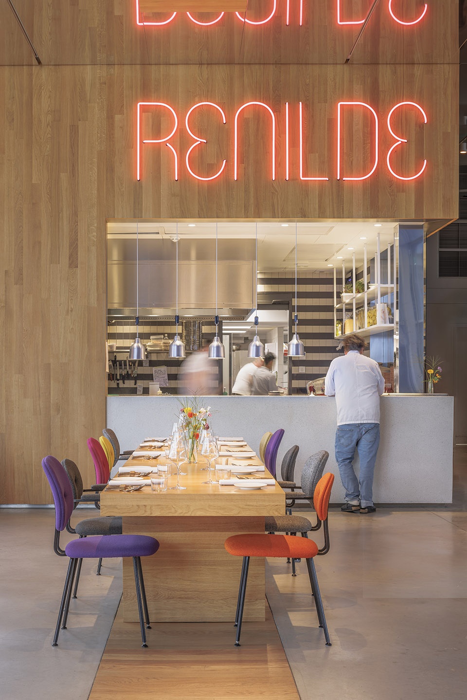 Café restaurant Renilde and Event room Coert concrete