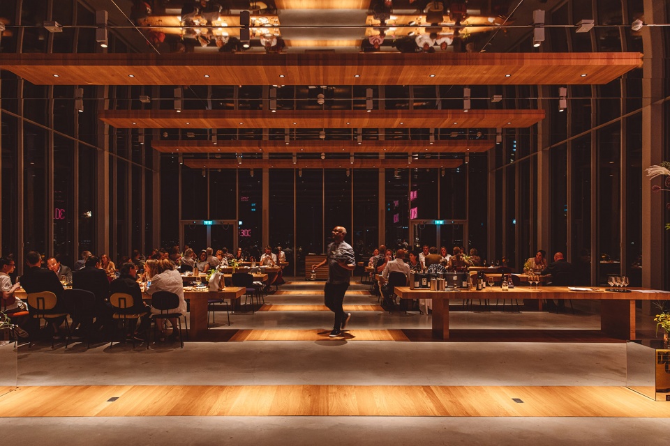 Café restaurant Renilde and Event room Coert concrete