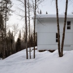 Schnee-Eule小屋，魁北克 / Atelier L'Abri