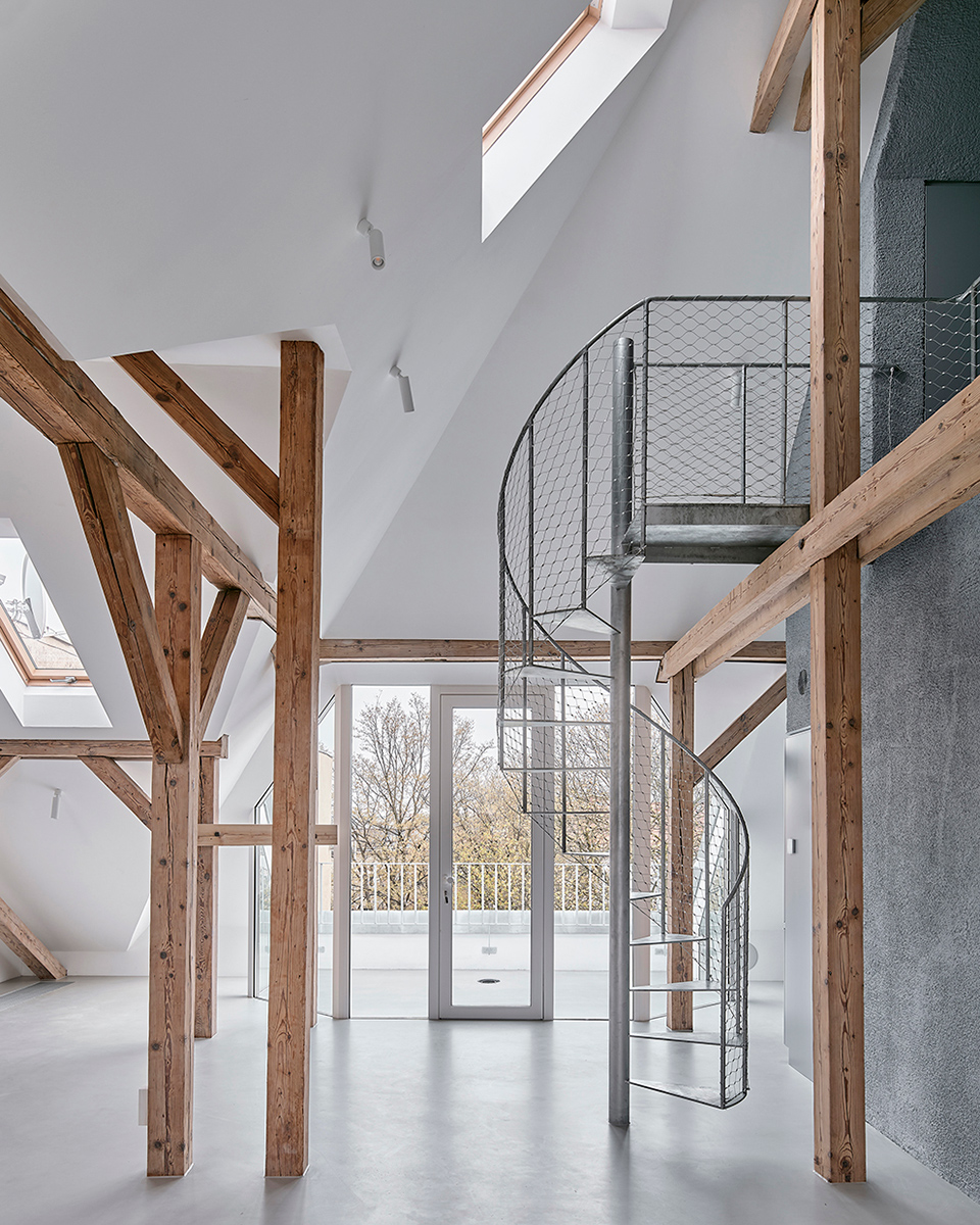 attic reconstruction in gliwice by dyrda fikus architekci
