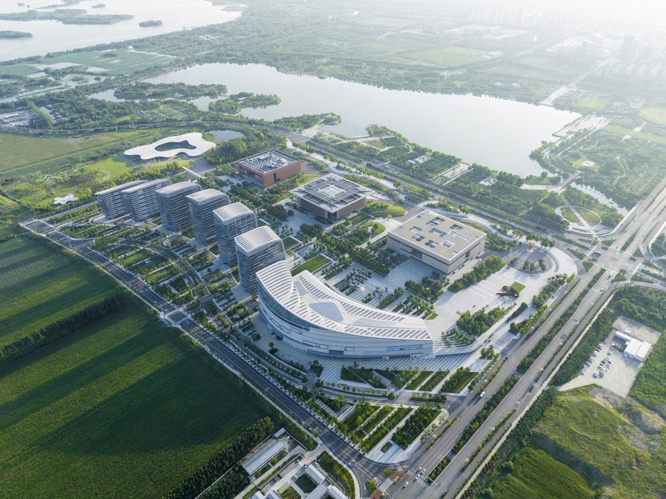 jining cultural industry park by laguarda low architects lla
