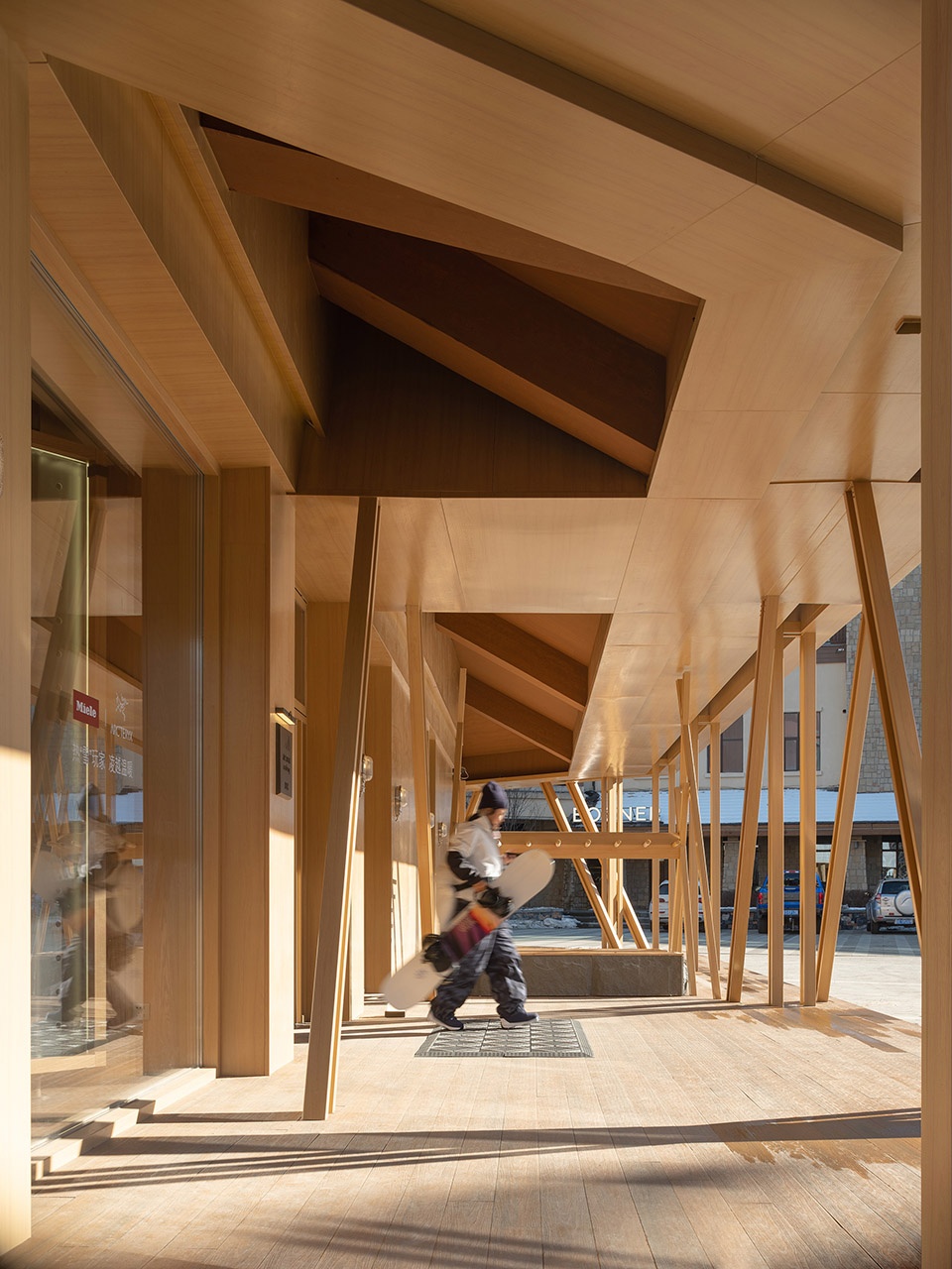 ARC TERYX Store Beidahu Ski Resort by STILL YOUNG