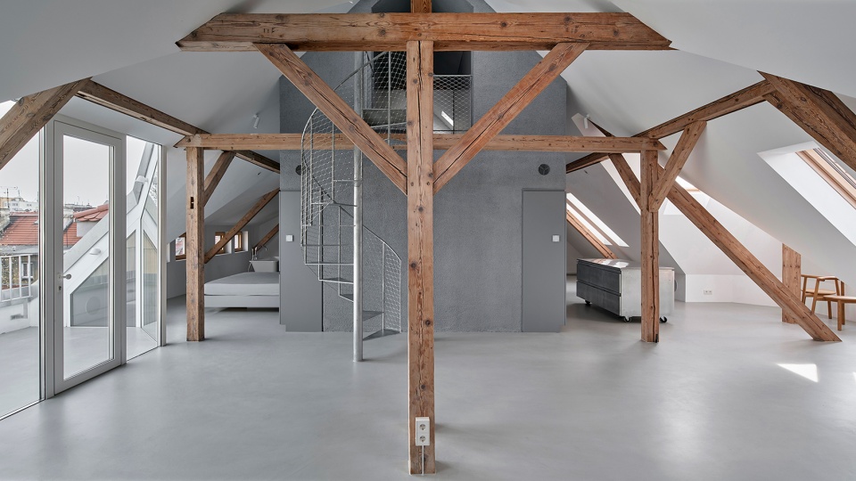 attic reconstruction in gliwice by dyrda fikus architekci fwg