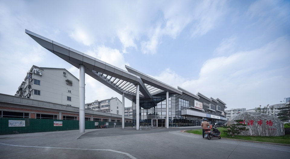 Liutan Market Migration and construction of a farmer s market by MINAX Architects