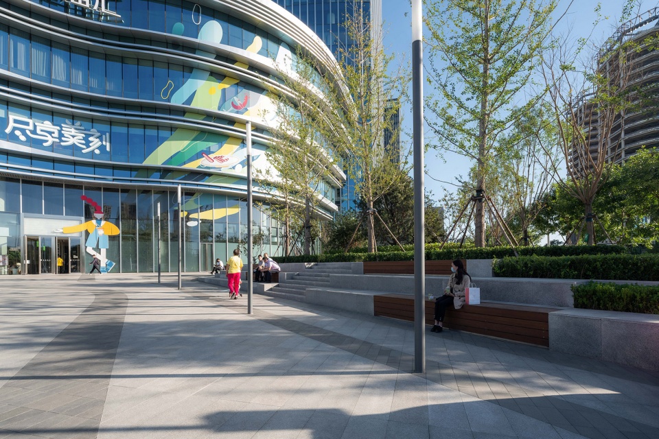Beijing Lize Peace and Happiness Center China by OneScape
