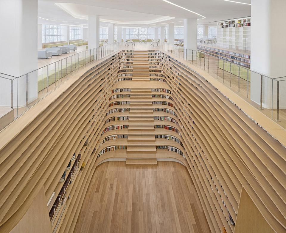 Terrace Library and Cave Museum UDG Very Studio