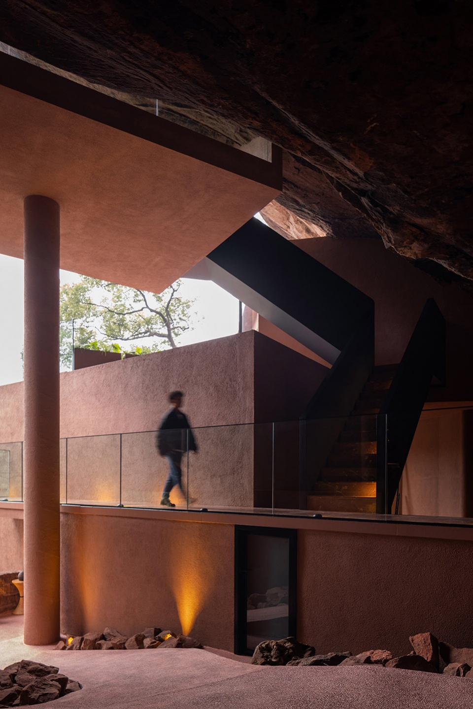 shanlu cave hotel by poetic design office of sp space