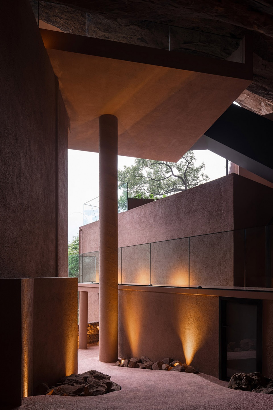shanlu cave hotel by poetic design office of sp space