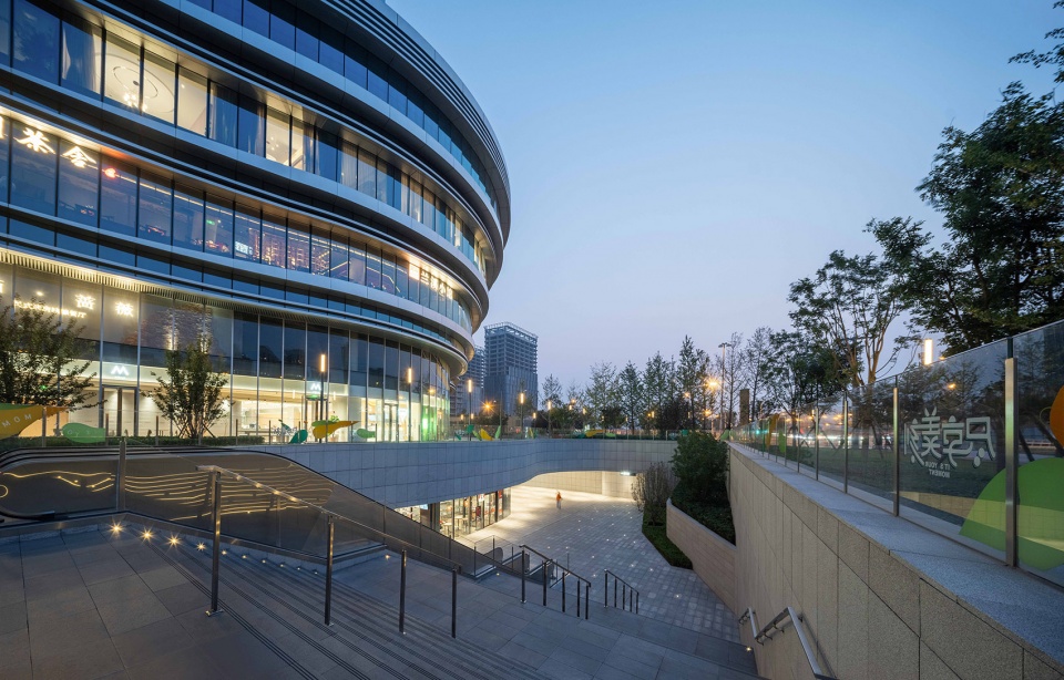 Beijing Lize Peace and Happiness Center China by OneScape