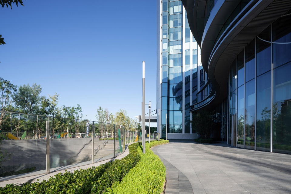 Beijing Lize Peace and Happiness Center China by OneScape