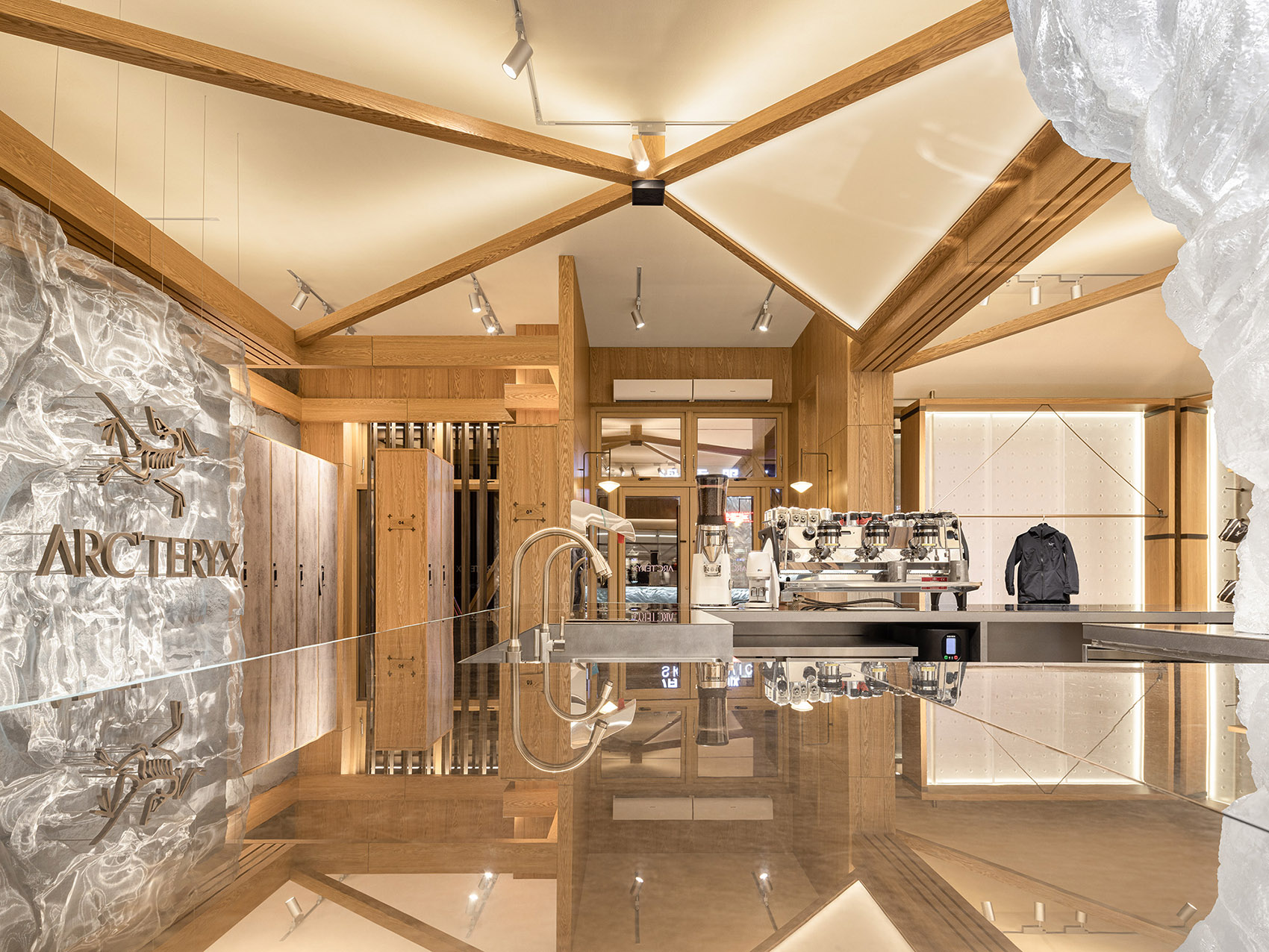 ARC TERYX Store Beidahu Ski Resort by STILL YOUNG