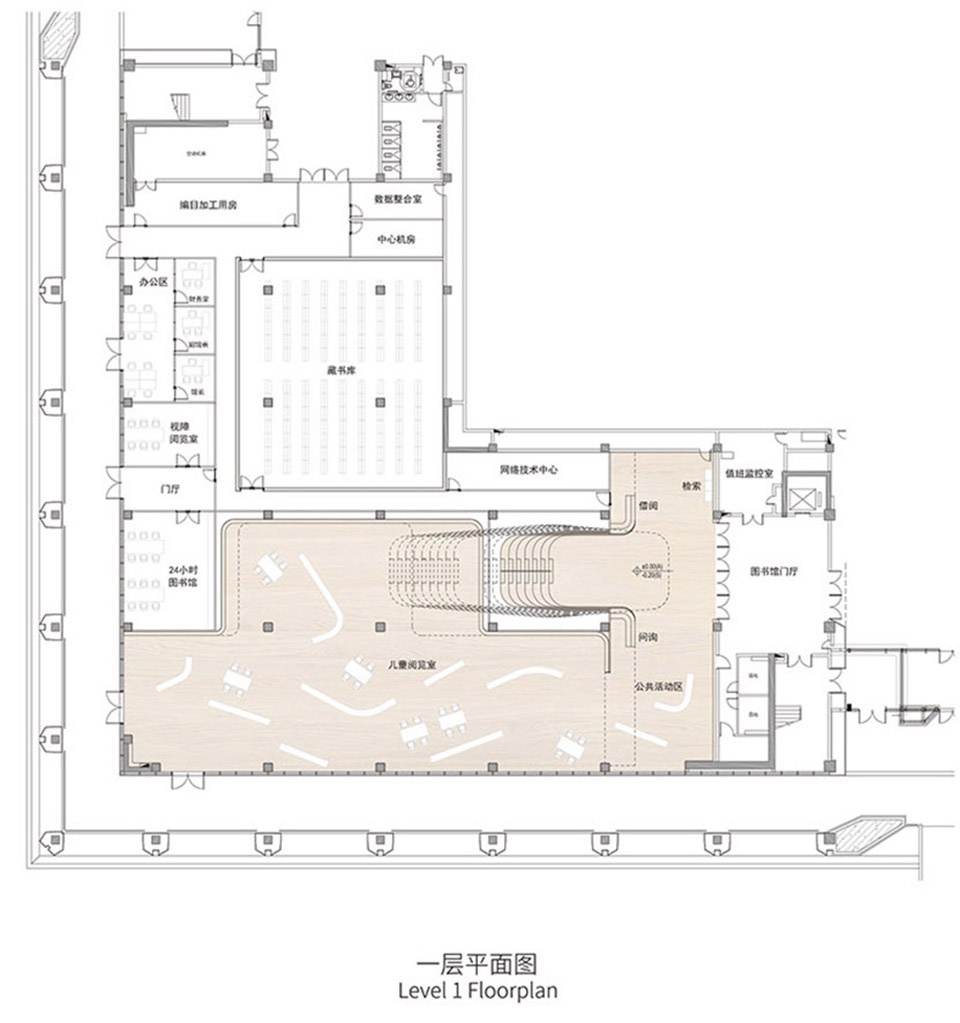 Terrace Library and Cave Museum UDG Very Studio 3gq
